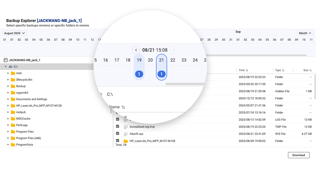 QNAP HDP PC Agent – Windows PC/服务器备份与多版本