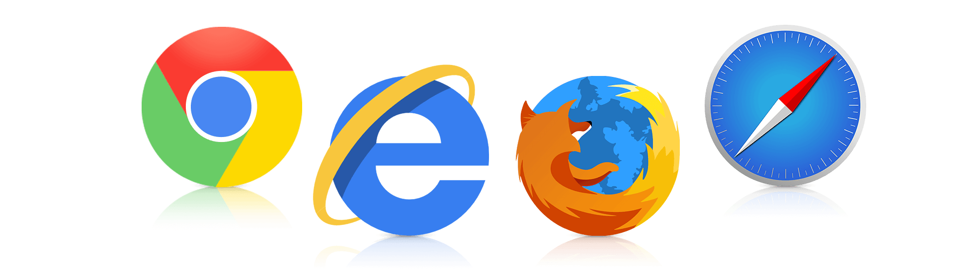 Support mainstream web browsers
