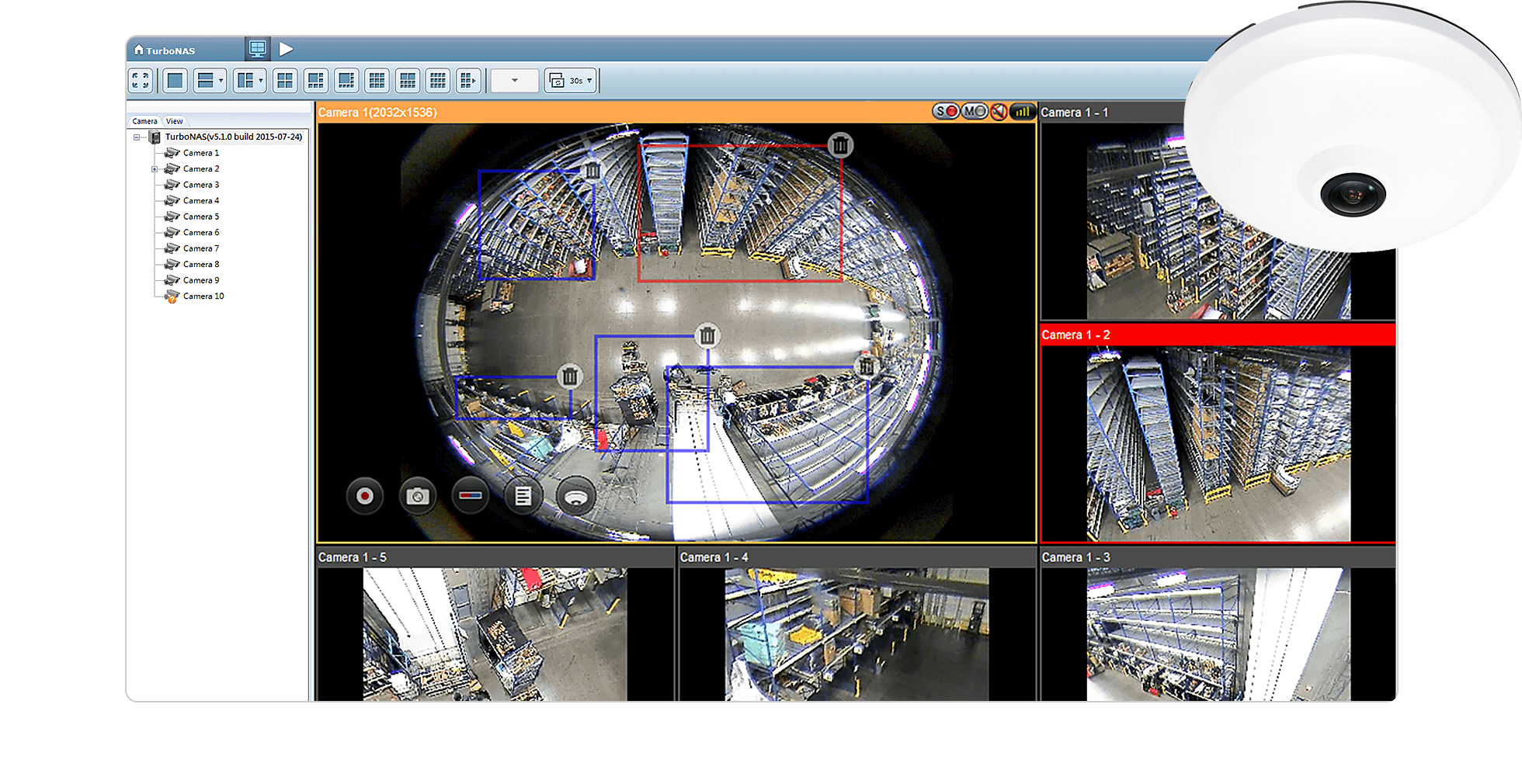 Fisheye Dewarping Mode