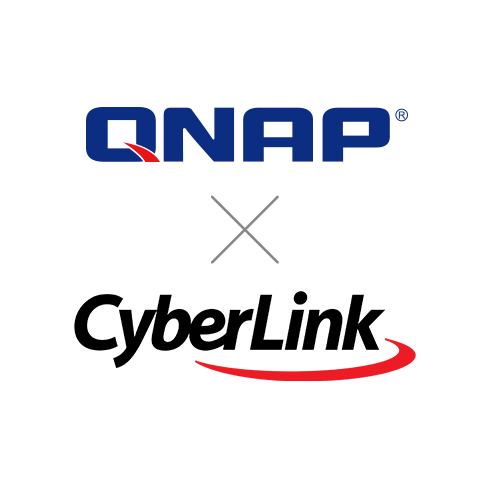 QNAP 与 CyberLink 合作伙伴标志