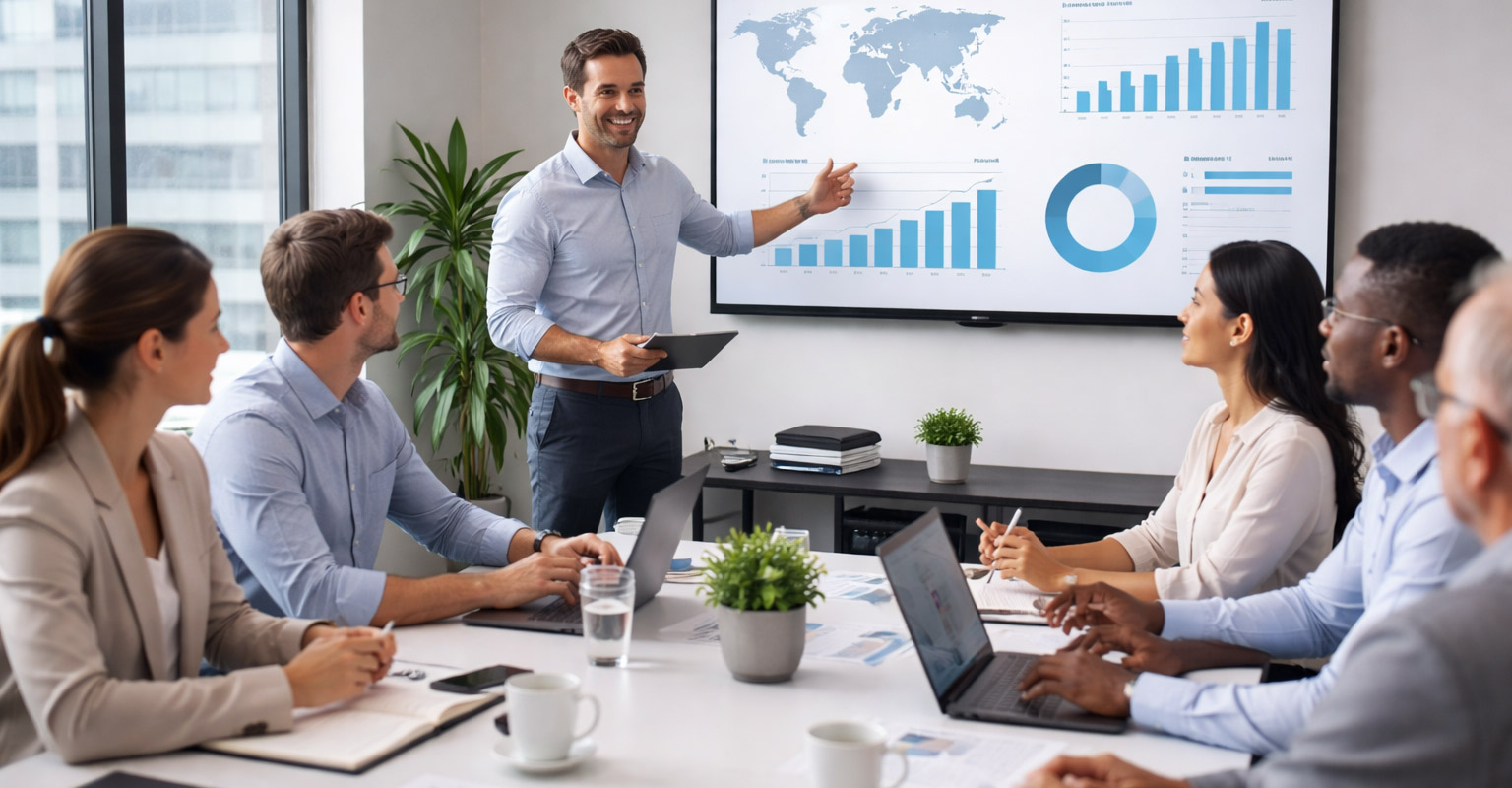 中小企业办公室场景