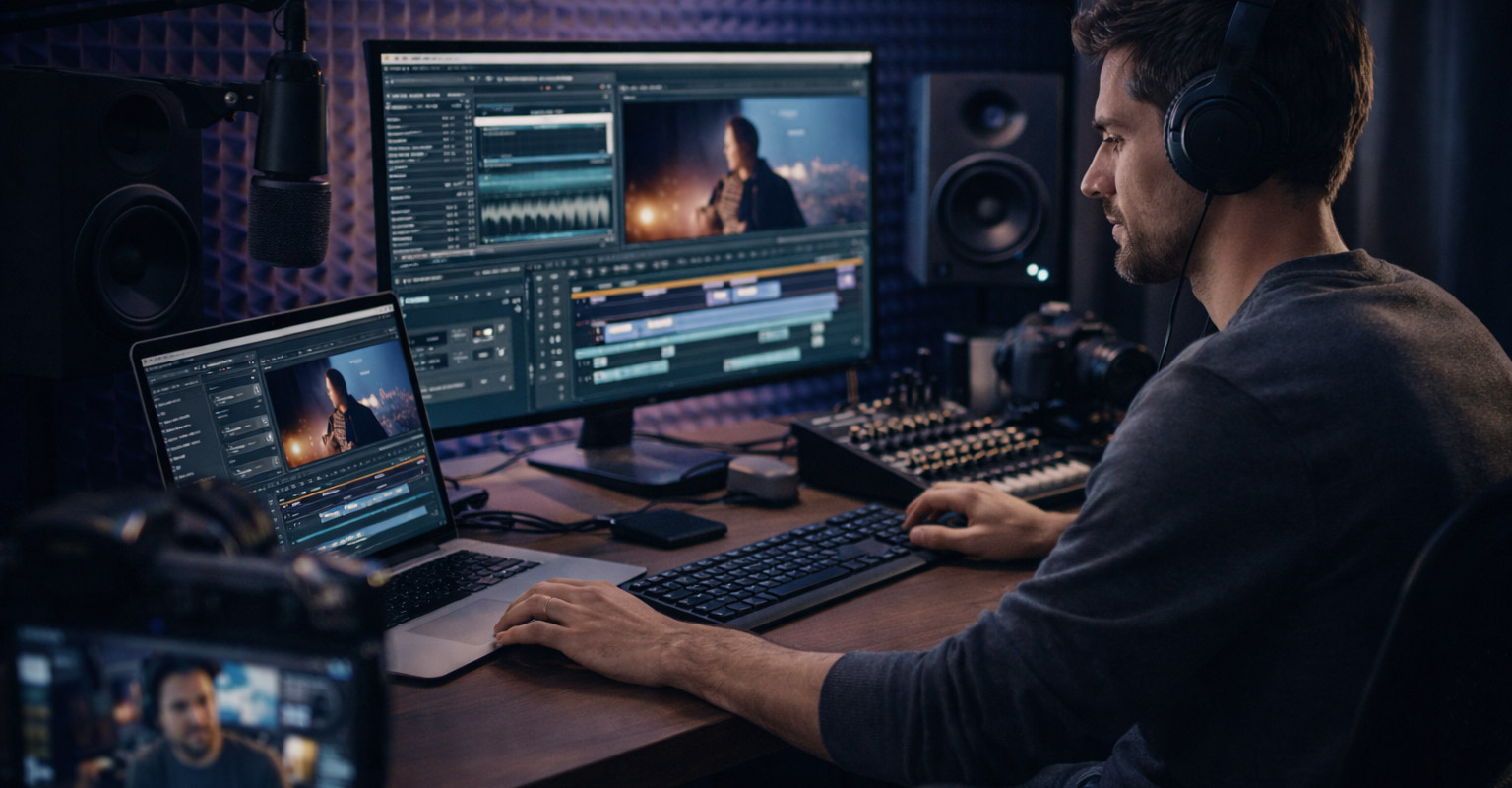 小型工作室场景