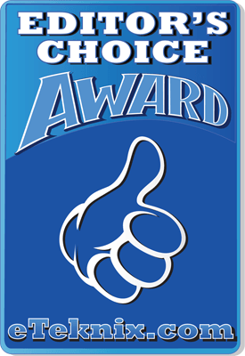 Editor's Choice Award - eTeknix (UK) (2016/02/10)