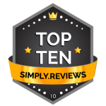 Top Ten Award - Simply.Reviews (US) (2016/03/29)