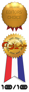 10/10满分及编辑推荐奖 – Umlan Reviews (美国) (2013/7/5)