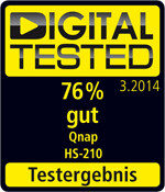 优异产品奖 - Digital Tested (德国) (2014/04/03)