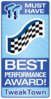 Best Performance Award - Tweak Town (US) (2014/8/4)