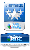 5 Stars & Recommended Product Award - Todo HTPC (Spain) (2014/11/24)