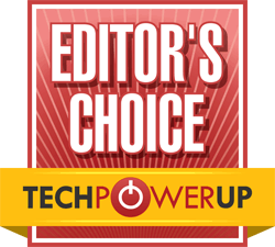 Editor's Choice Award - TechPowerUp (US) (2015/11/11)