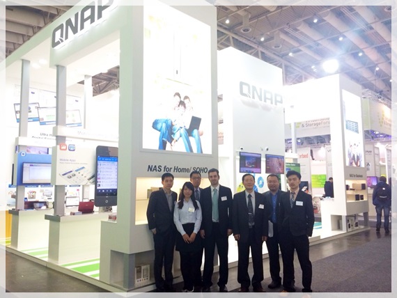 CeBIT 2014:威联通科技与 Seagate 合作,展示 QTS 4.1、一系列新 Turbo NAS机种及储存扩充设备