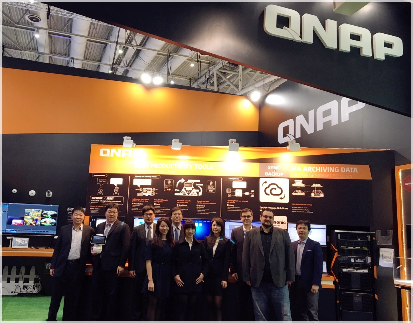 CeBIT 2017:威联通创新 QIoT 技术、Thunderbolt™ 3 NAS、生产力应用,与高端企业级储存方案大放异彩