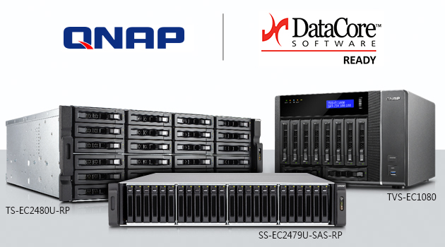 威联通获得 DataCore Ready 认证，支援 SANsymphony-V 平台