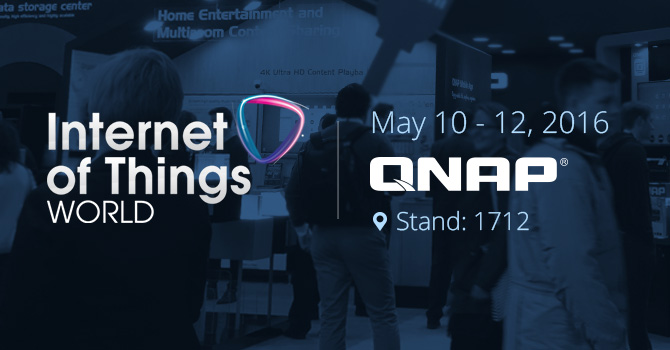威联通科技将于 IoT World 2016 先一步亮相独创 IoT 私有云平台解决方案