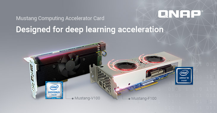 威联通科技推出 Mustang 系列运算加速卡,搭载 Intel VPU / FPGA 视觉加速解决方案,助力 AI 深度学习推论