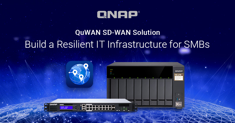 威联通发表全新 QuWAN SD-WAN 网络优化解决方案，协助中小企业灵活部署远程多分点的敏捷式 IT 网络架构   