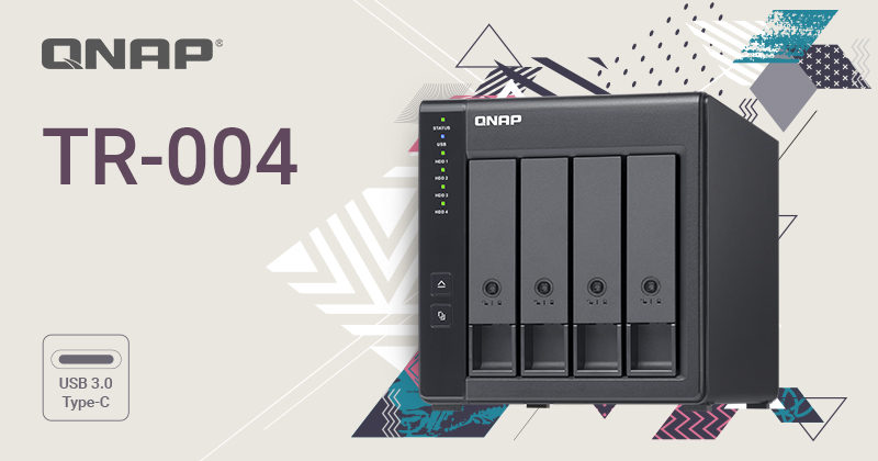 威联通推出 PC/NAS 两用 4 硬盘槽硬件 RAID 存储扩充设备 TR-004，大容量、多功能的跨界新选择