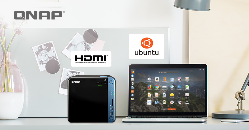 QNAP Linux Station 支持 Ubuntu 18.04 LTS 版本操作系统，享受全新 GNOME 桌面环境及 Software Center 丰富应用