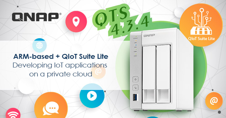 QTS 4.3.4 大利多,ARM 架构 NAS 有感升级,启用 QIoT Suite Lite 精省打造物联网开发应用