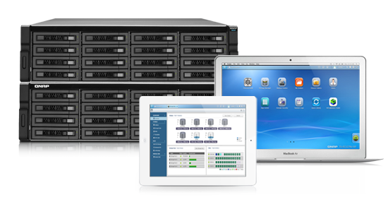威联通科技 QTS 4.0 正式导入企业级 Turbo NAS，提供存储空间垂直扩充、智能存储空间总管等进阶功能