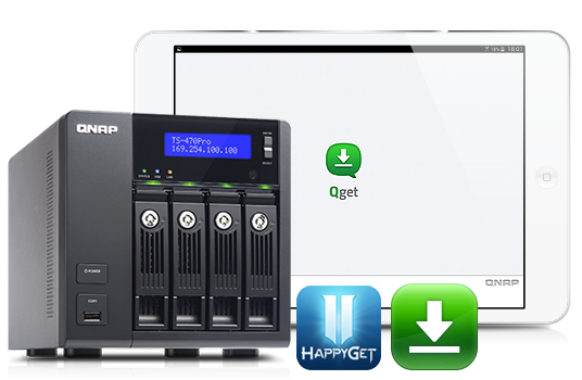 威联通科技推出 Qget Android HD 行动 app，便利远程管理 Turbo NAS 的下载及备份等任务