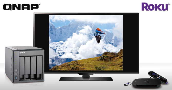 威联通宣布 Qmedia 频道于 Roku 平台正式上架，可串流 QNAP NAS 多媒体档案至电视播放欣赏