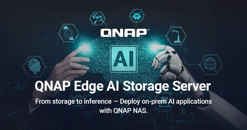 QNAP 推出 Edge AI 存储服务器，加速企业边缘 AI 部署与数字转型