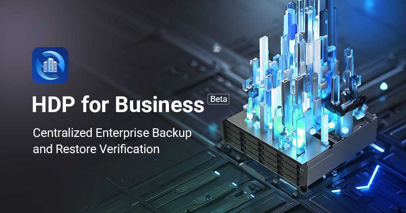 QNAP 推出「HDP for Business」，助力 NAS 打造零信任架构下的勒索软件防护备份中心 
