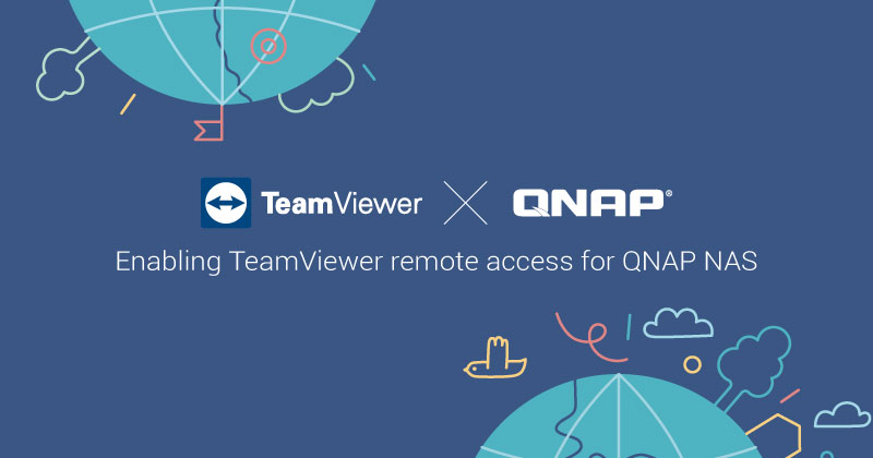 QNAP 携手 TeamViewer 打造安全远程联机解决方案，协助用户随时随地远程访问 QNAP NAS 