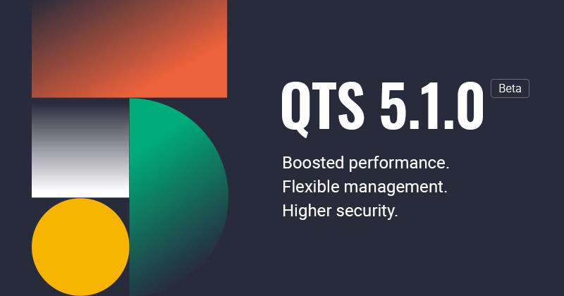 QNAP 推出固件 QTS 5.1 Beta版本，支持 SMB Multichannel、委派管理、Hailo-8™ AI 加速模块，且 AMIZ Cloud 云端中控平台可监控并管理多台 NAS