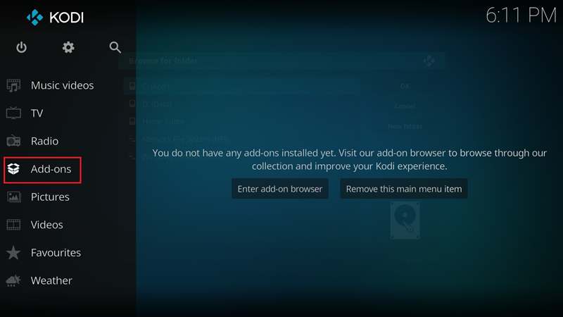 如何在 KODI 上安装 QNAP Video HD？插图1