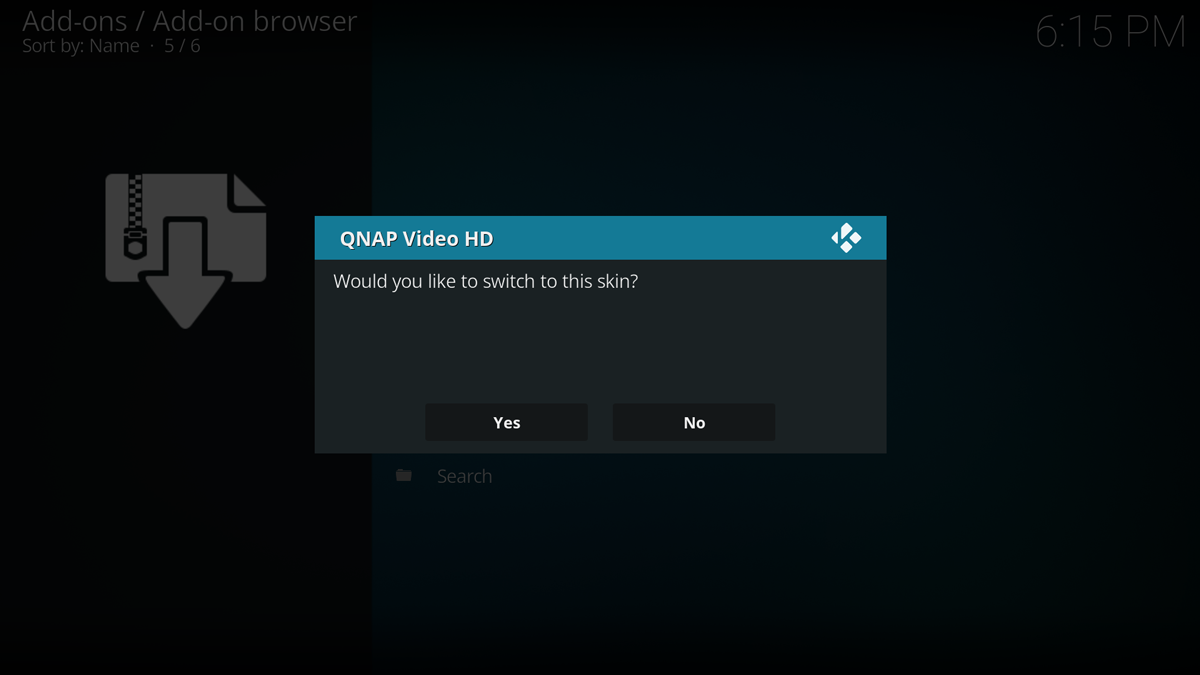 如何在 KODI 上安装 QNAP Video HD？插图5