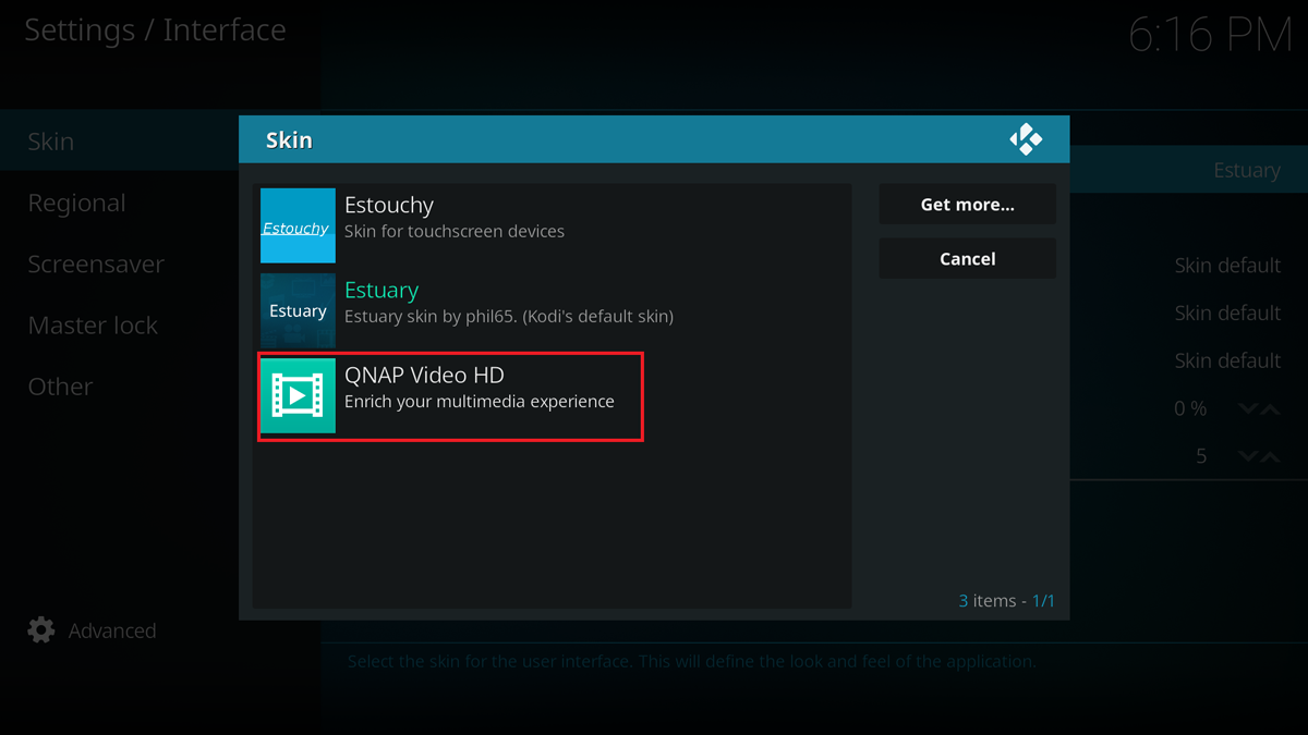 如何在 KODI 上安装 QNAP Video HD？插图10