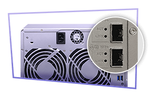 高 C/P 值的 10GbE NAS