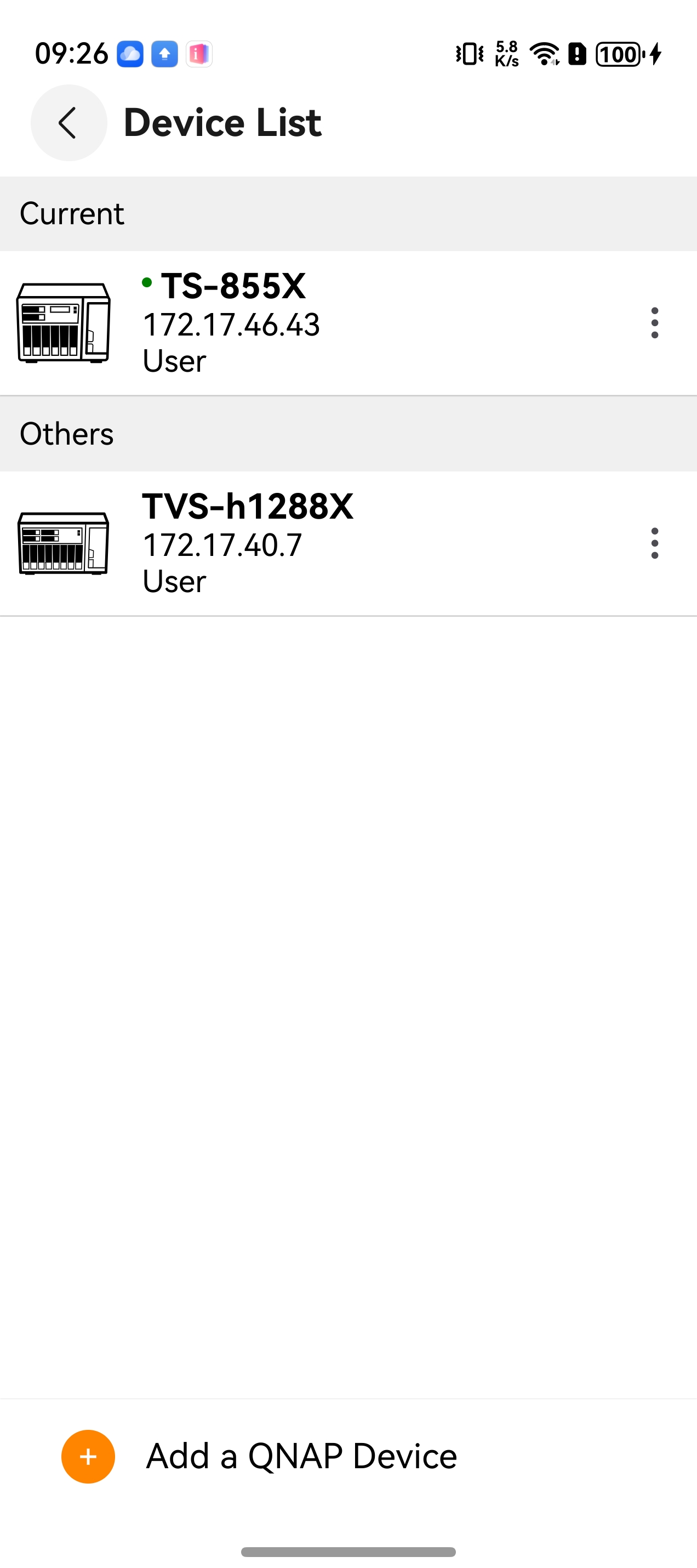 管理您的 QNAP 设备