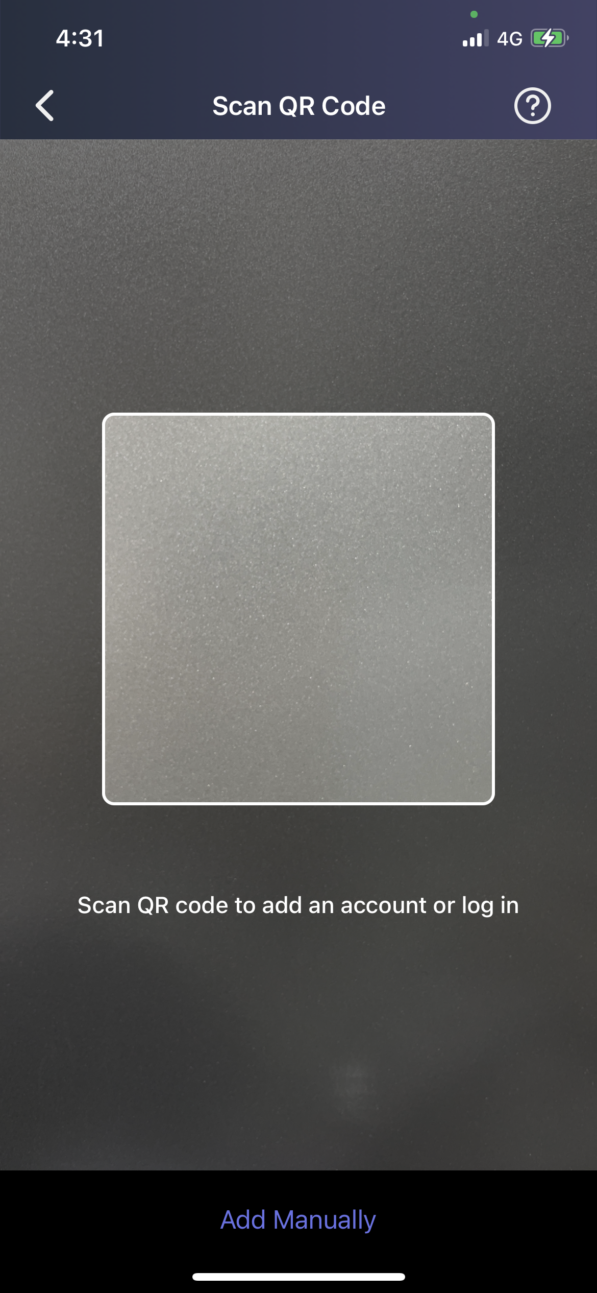 扫描 QR Code 登入