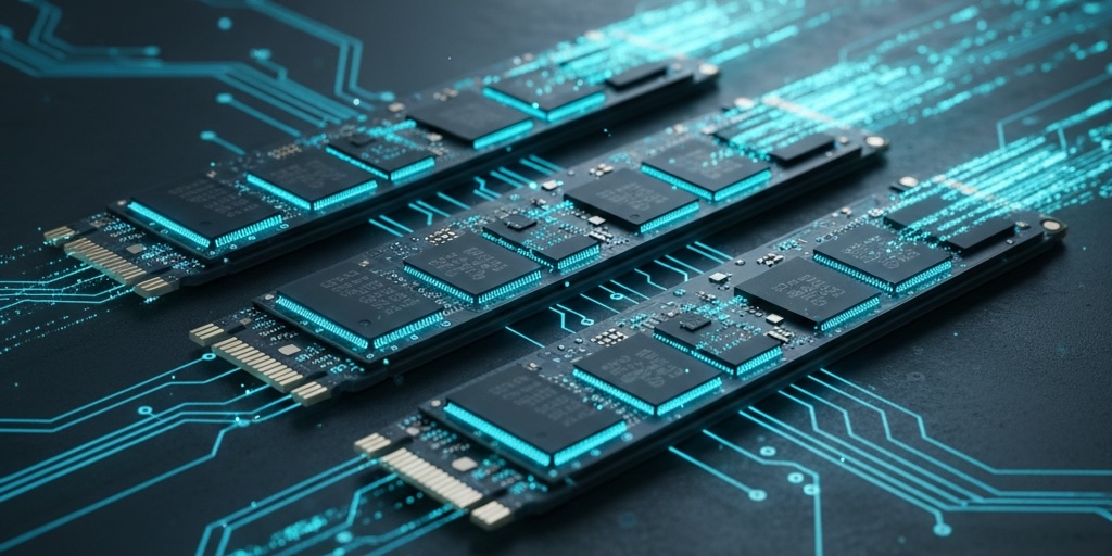 Ultra-Fast Cache & Buffer: 3 M.2 NVMe SSD Slots