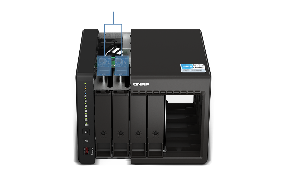 TS 466C 2 5GbE NAS SODIMM M 2 SSD QNAP ts-466c-2-5gbe-nas-sodimm-m-2-ssd-qnap