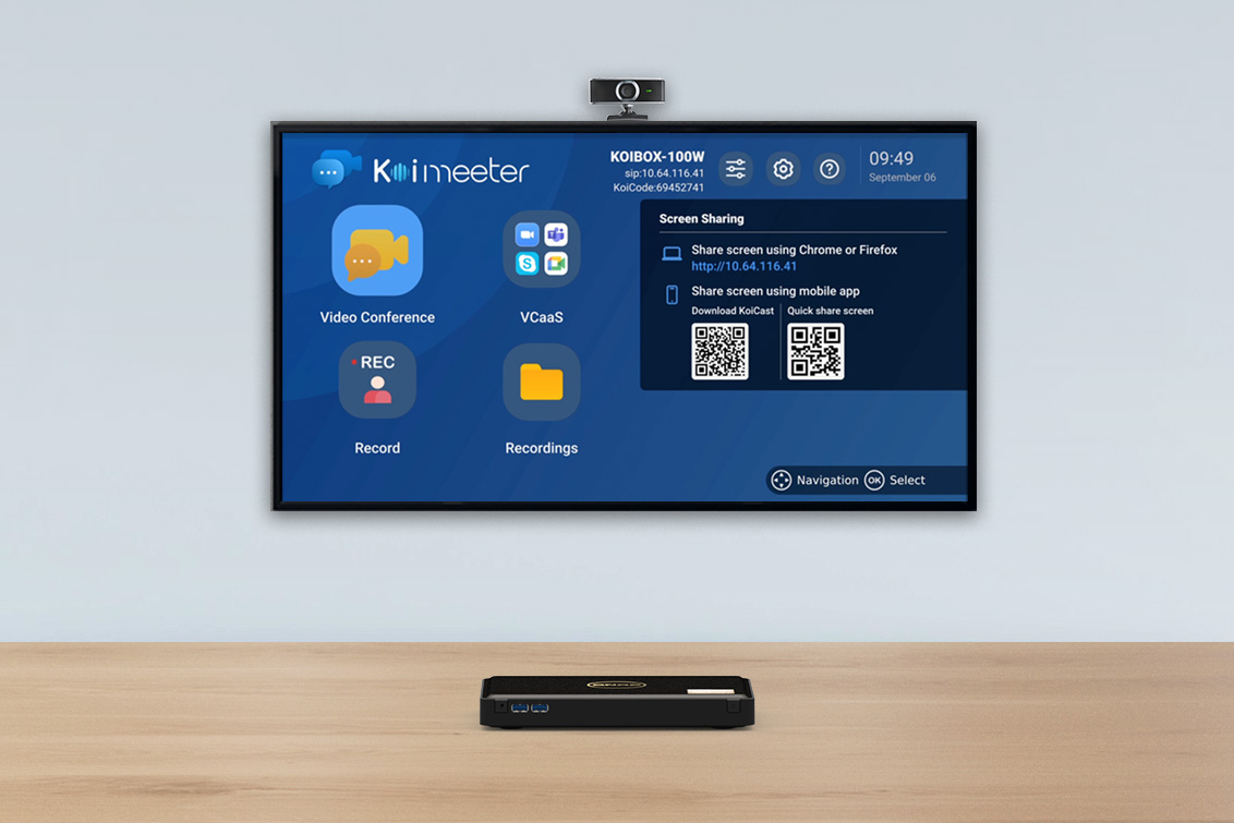 无线投影与会议录像