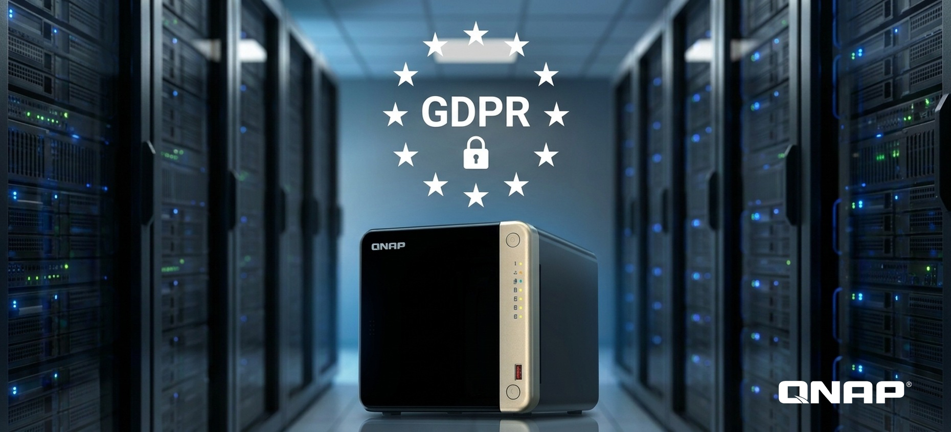 GDPR 合规指南：选择 QNAP 方案实施数据保护技术